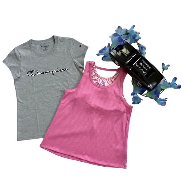 Champion and Ideology New Top Bundle Girls M (8/10) - Picture 1 of 15